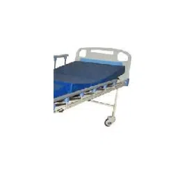 Wellton Healthcare Plain Hospital Bed with Mattress, Side Railing and Wheel WH-409 B image 3