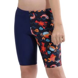 Speedo Kids Navy Printed Jammer-picture-23