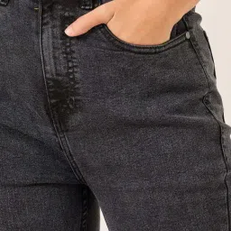 Styli Grey Cotton Relaxed Fit Jeans image 4