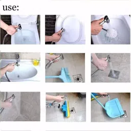 Fastgear Health Faucet Set Stainless Steel Chrome Finish Silver, FG1035 image 4