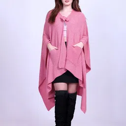 513 Textured V-Neck Longline Open Front Shrug-picture-10