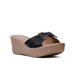 Jove PU Party Wedge Sandals image 2