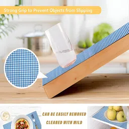 Aura White Set of 1 Water Resistant Shelf Liner Organisers image 2