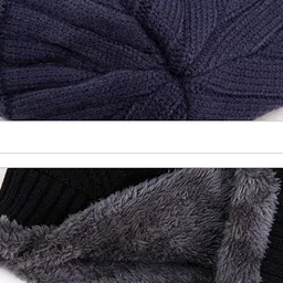 Murliwala Unisex Woollen Beanie image 2