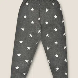 Kiwi Pack of 2 Cotton Stars & Musical Instruments Printed Lounge Pants - Blue & Grey image 4