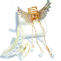 HANDBAG COLLECTION Women Set of 2 Butterfly Hair Clutcher With Half Moon Shape Claw Clip-picture-34