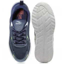 Asian Men's Green Running Shoes image 4