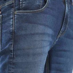 Spykar Blue Slim Fit Jeans image 4