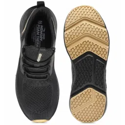 Asian Men HIGHWAY-02 Black Running Shoes image 4