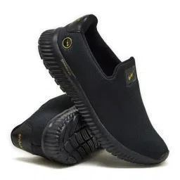 Campus Men's Jet Black Running Shoes image 3