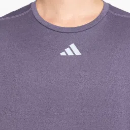 Adidas Purple Regular Fit T-Shirt image 4