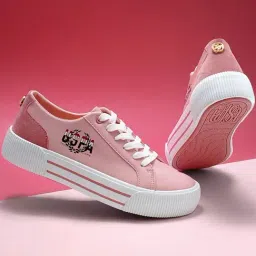 U.S. Polo Assn. Women's Pink Sneakers-picture-28