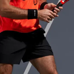Artengo By Decathlon Black Slim Fit Sports Shorts-image-53