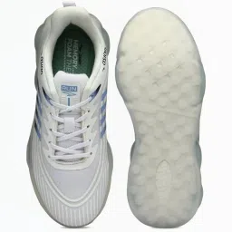 Asian Men's White Running Shoes image 4