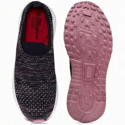 Asian Women's Navy & Pink Walking Shoes image 4
