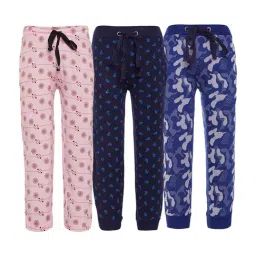 Vimal Jonney Kids Multicolor Printed Trackpants - Pack of 3-picture-14