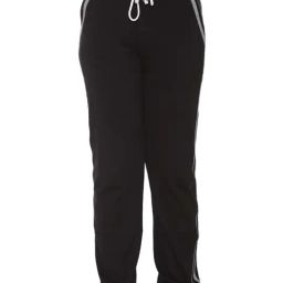 Vimal Jonney Kids Black Mid Rise Trackpants-picture-44