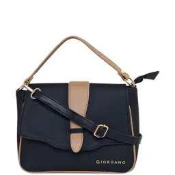 Giordano Black Solid Large Sling Handbag-picture-34