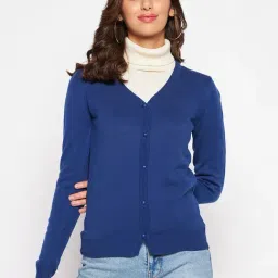 Crozo By Cantabil Blue Cardigans-picture-28