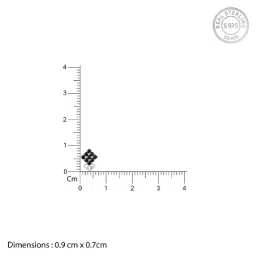 GIVA 925 Sterling Silver Nosepin for Women image 4