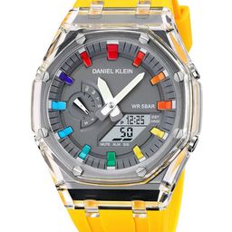 Daniel Klein Men Dial & Straps Analogue and Digital Automatic Watch Dk.2100-2-picture-0
