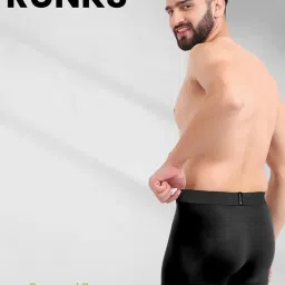 Freecultr Multi Color Modal Regular Fit Solid Trunks (Pack of 2) image 4