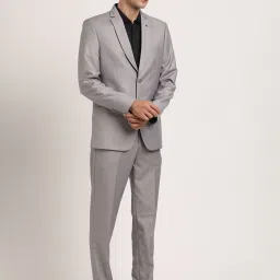Turtle Grey Tailored Fit Two Piece Suit image 4