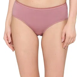 Wacoal Multi-Color Cotton Mid Waist Solid Hipster Panty (Pack of 3) image 4