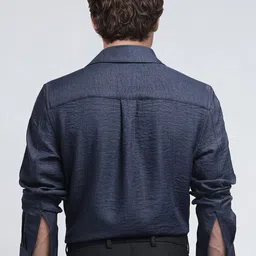 RARE RABBIT Men Comfort Opaque Casual Shirt image 4
