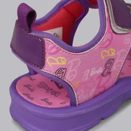 Kidsville Girls Purple & Pink Casual Wear Sandal image 4