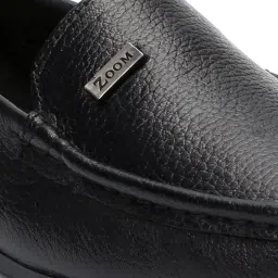 Zoom Shoes Women's Black Casual Loafers image 4