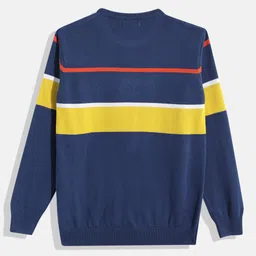 Monte Carlo Boys Striped Pure Cotton Pullover image 3