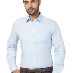 Raymond Blue Slim Fit Shirt-picture-27