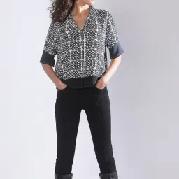 Vero Moda Black Printed Shirt-image-20