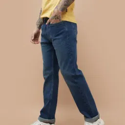 Fame Forever By Lifestyle Blue Slim Fit Jeans image 3