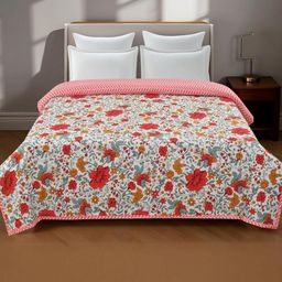 IVAZA Grey AC Room Double Bed Microfibre Comforter-picture-3