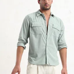 SHOWOFFFF Men Comfort Slim Fit Casual Shirt-picture-35