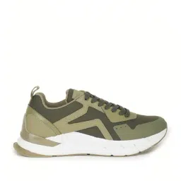 Calvin Klein Men's Olive Mix Sneakers-picture-29