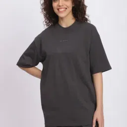 R&B Dark Grey Cotton Regular Fit Top-picture-20