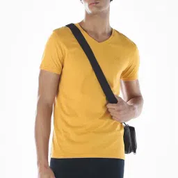 Jack & Jones Yellow Cotton Regular Fit T-Shirt-picture-39