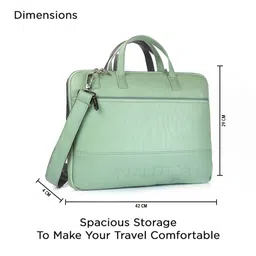 Nautica Men Textured Laptop Bag image 4