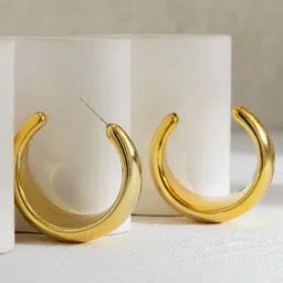 StyleCast x Revolte Teardrop Shaped Studs Earrings image 1