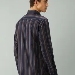 Arrow Sport Men Slim Fit Vertical Striped Casual Shirt image 2