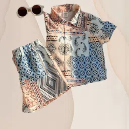 NAAMJAP Kids-Unisex Pure Cotton Printed Clothing Set image 4