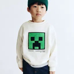 H&M Oversized Printed Sweatshirt image 1