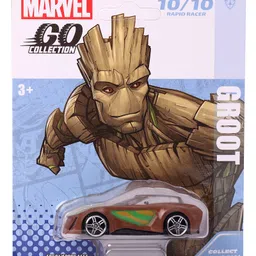 Marvel GO Groot Rapid Racer Wave Car - Brown-picture-24