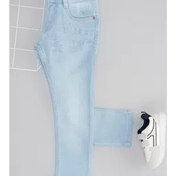 Pantaloons Junior Mild Washed Jeans - Light Blue-image-53