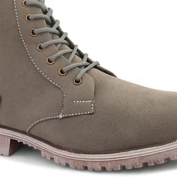 Big Fox Men Round Toe Mid-Top Zip Regular Boots image 5