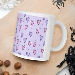 Mr UVD White Printed Ceramic Cup image 2