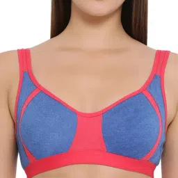 Clovia Blue Non Wired Non Padded T-Shirt Bra-picture-10